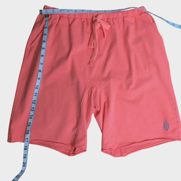 Free People Movement Hot Shot Easy Set Orange NWOT Size M Cropped Top Shorts - Picture 4 of 5